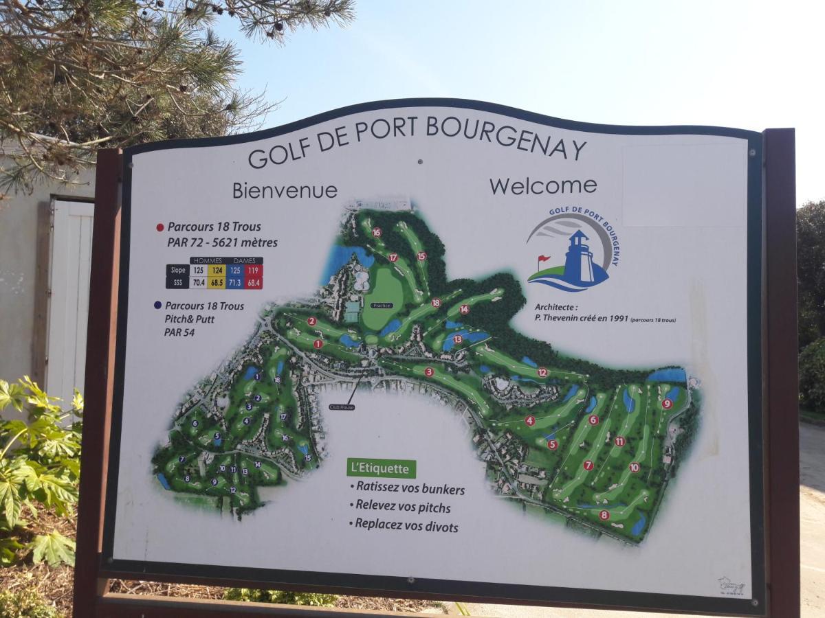 Ile Au Pre Vue Lac Et Golf Talmont-Saint-Hilaire Kültér fotó
